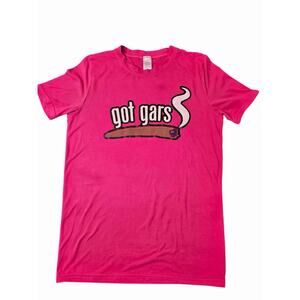 Got Gars Graphic T-Shirt Pink Funny Weed Parody Tee Men’s Size Small